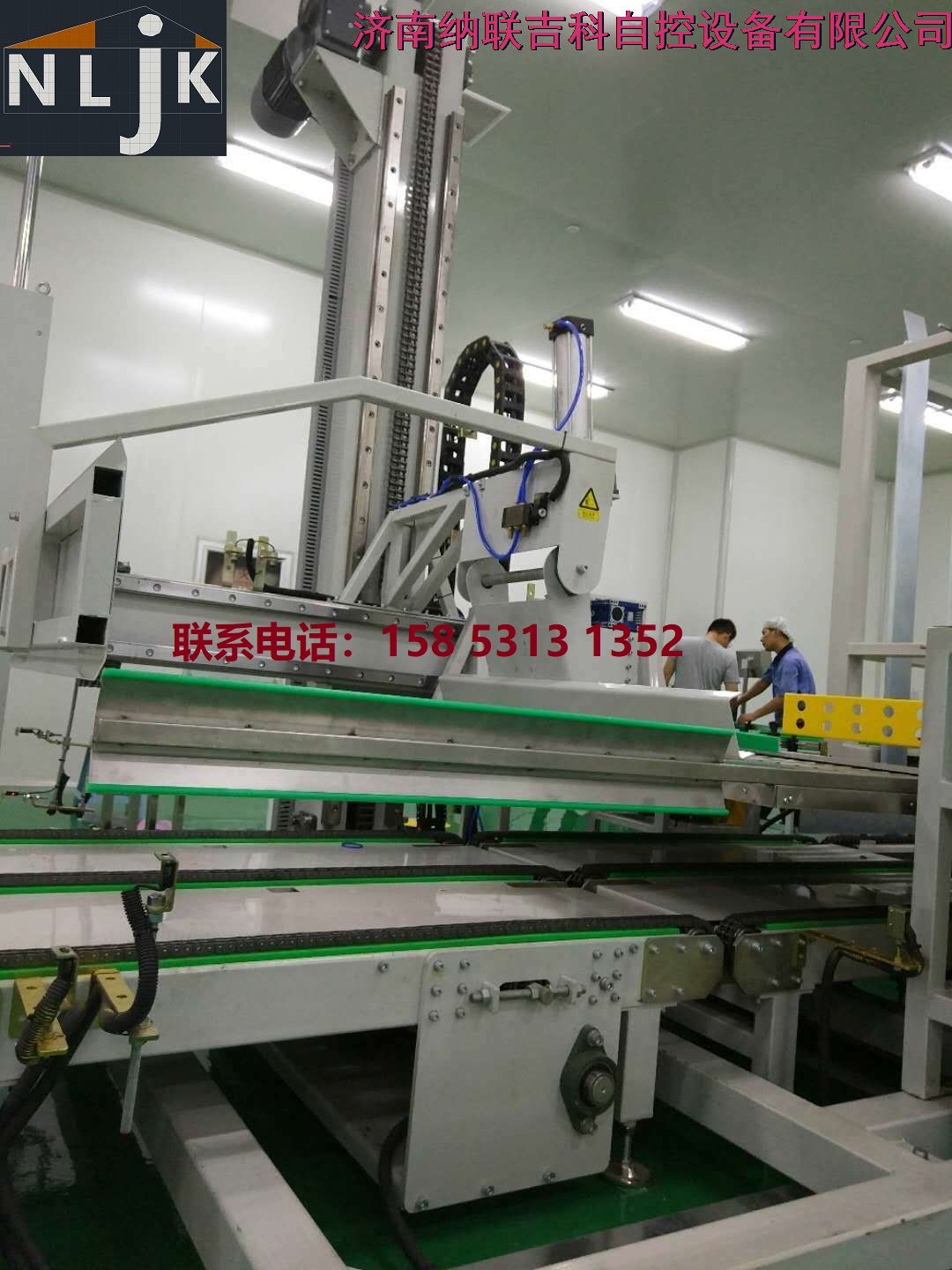 全自动桶码垛包装输送系统，威高药业透析液输送系统